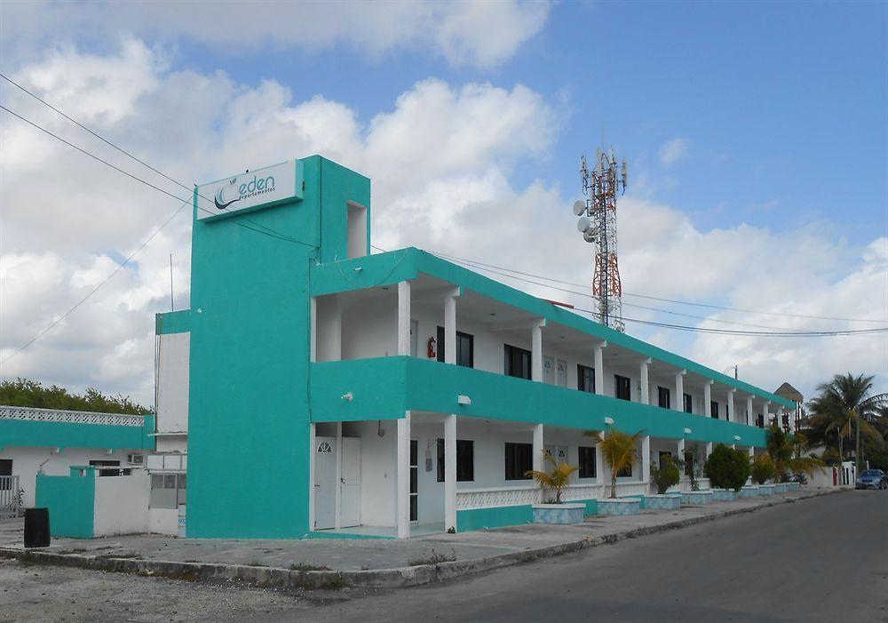 Hotel Eden Пуерто Морелос Екстериор снимка